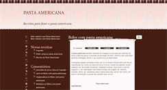 Desktop Screenshot of pastaamericana.com.br